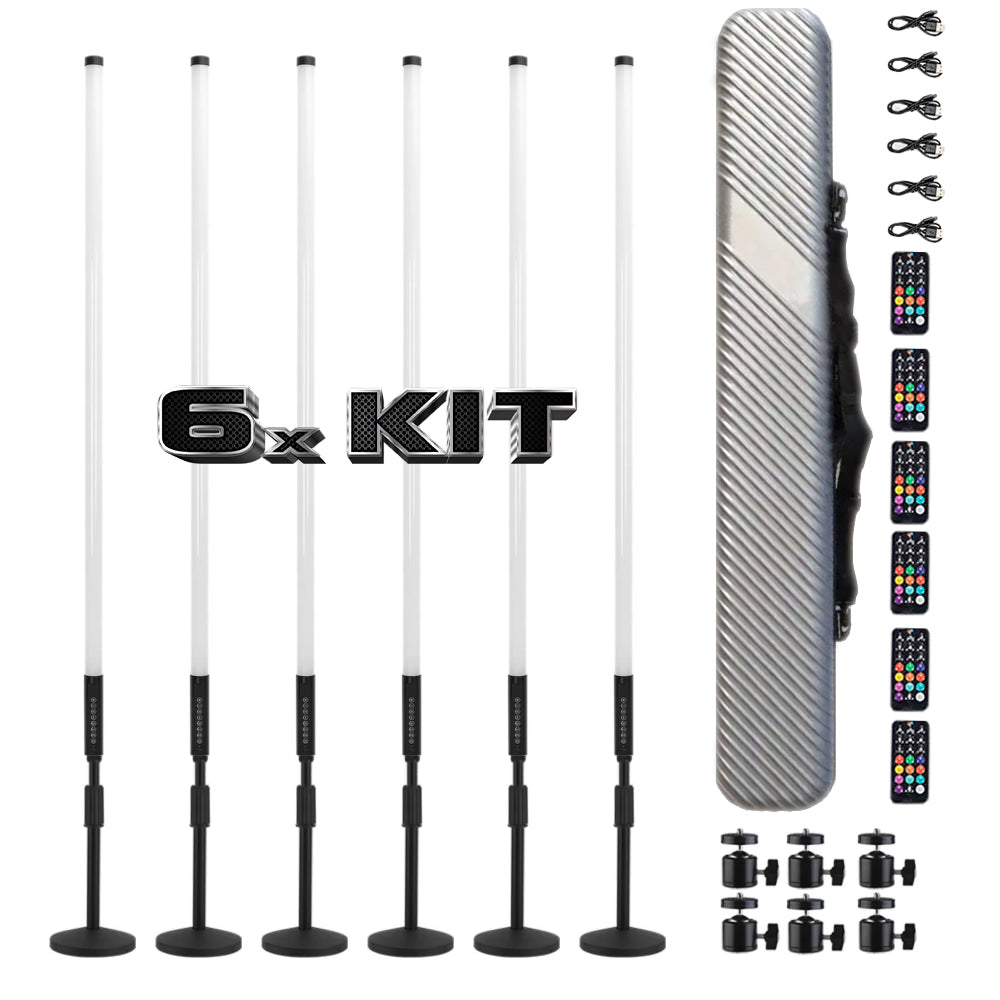 RGBW Sound-Reactive Tubes Kit